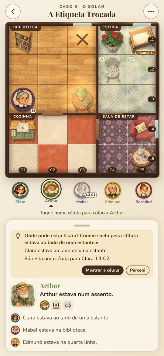 Uma dica num caso do solar